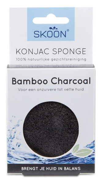Skoon Konjac Sponge - Charcoal