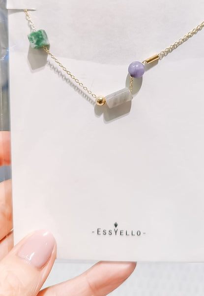 Essyello Geo Beads Necklace