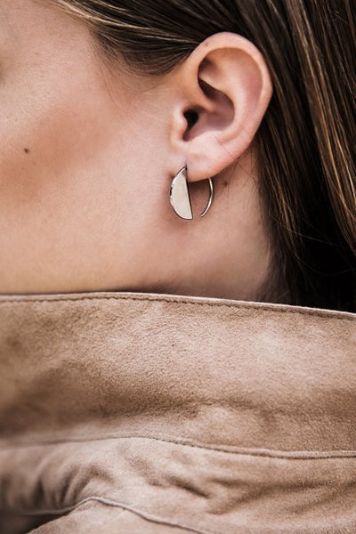 Bandhu Horizon Earrings - Silver