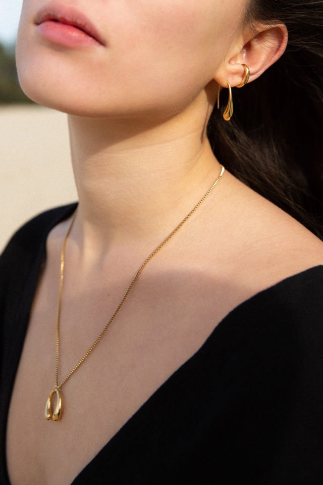 Bandhu Melt Earrings - Silver