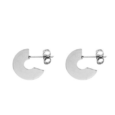 Bandhu Bold Earrings - Silver