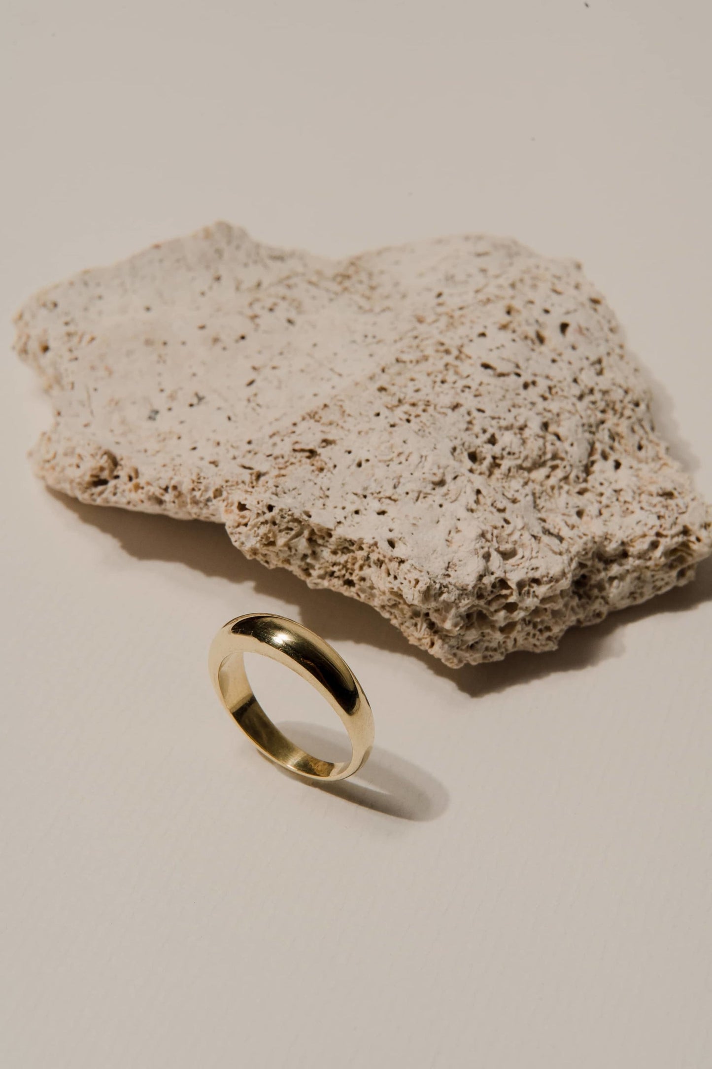 Flawed Dome Ring - Gold