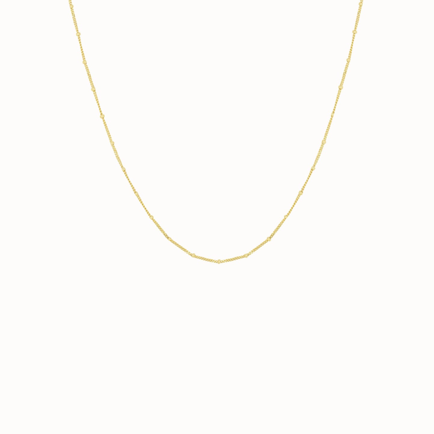 Dotted Necklace - Gold