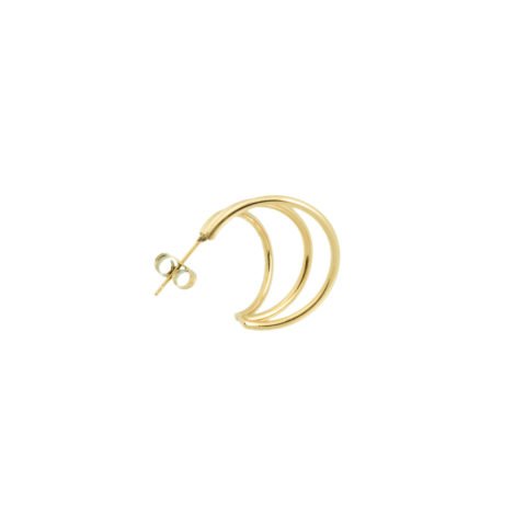 Bandhu Wire Earrings - Gold