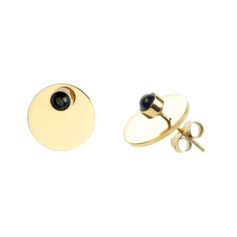 Bandhu Energy Muse Double Earrings - Gold