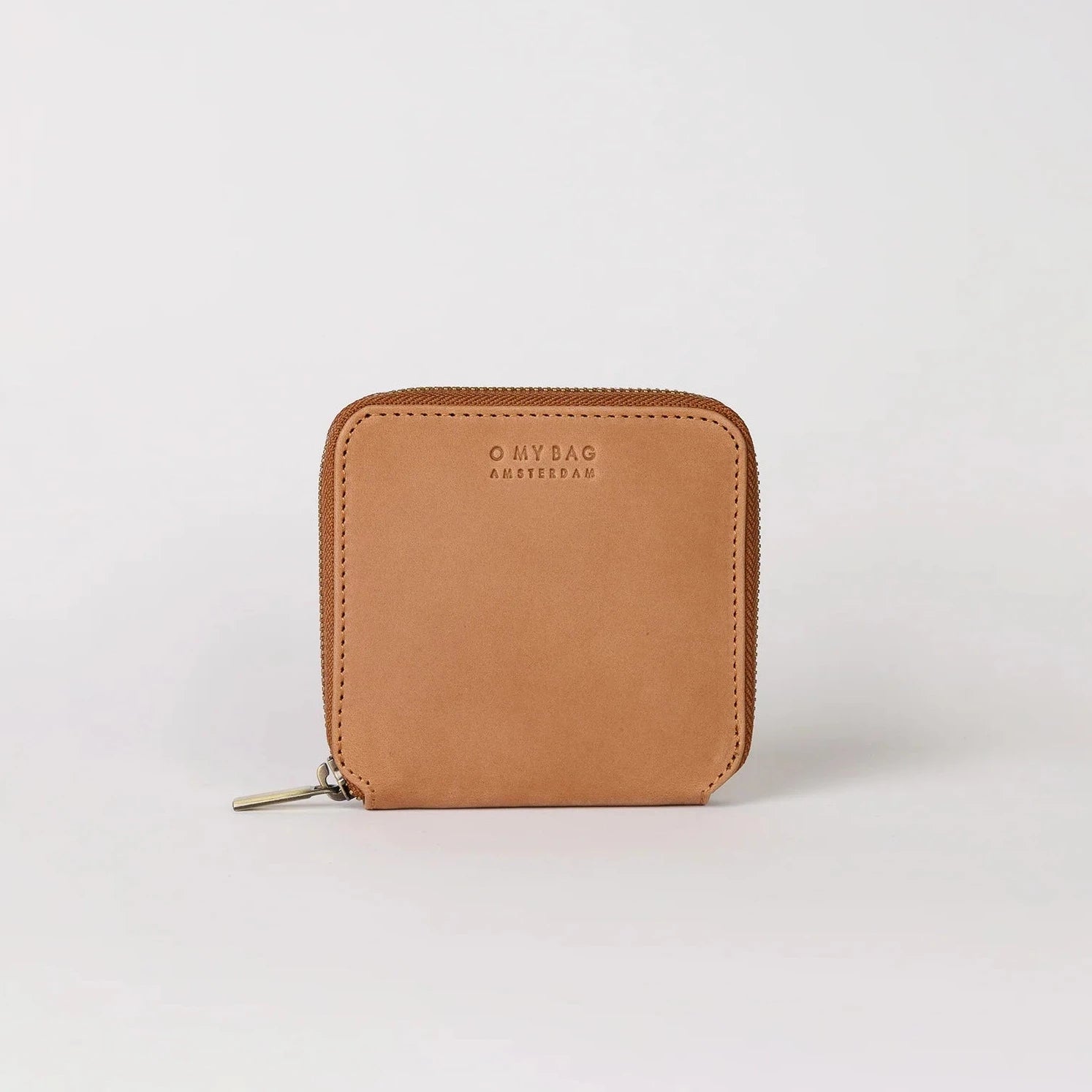 O My Bag Wallet Sonny Square - Camel Hunter Leather