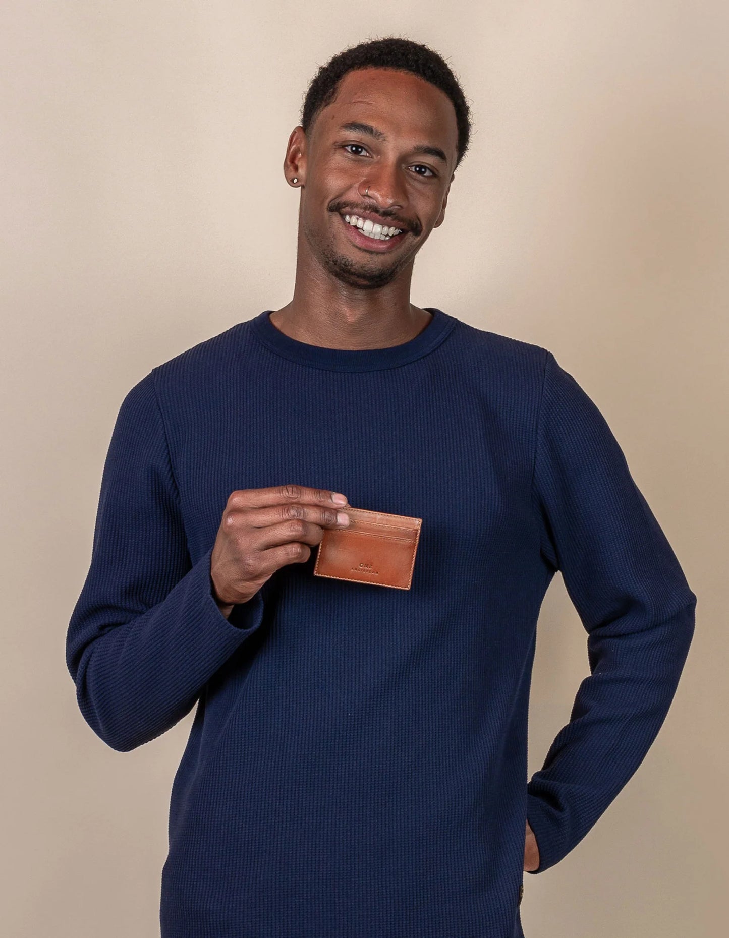 O My Bag Cardcase Mark - Cognac