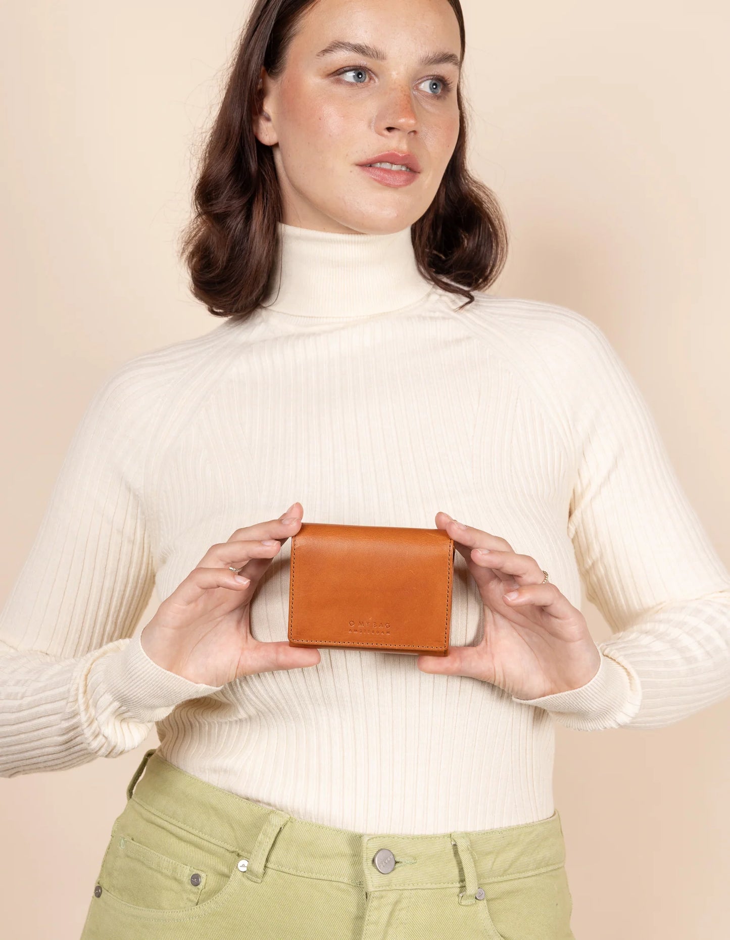 O My Bag Ollie Wallet - Cognac