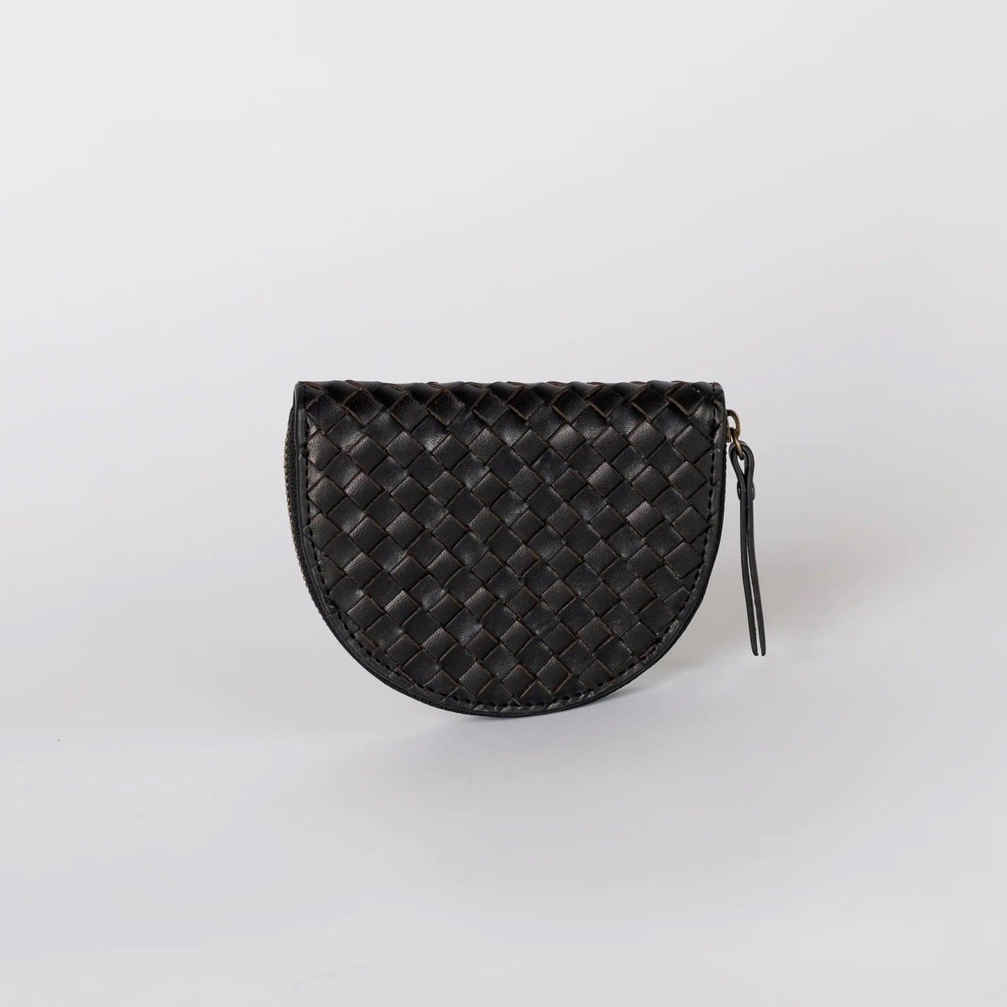 O My Bag Laura's Coin Purse - Black Classic Woven