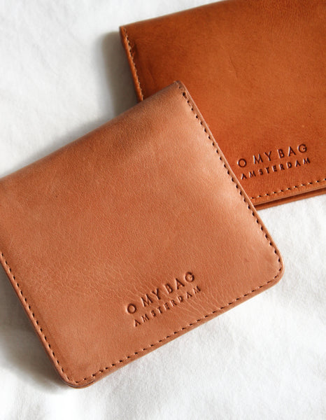 O My Bag Wallet Alex Fold-Over - Wild Oak Soft Grain Leather