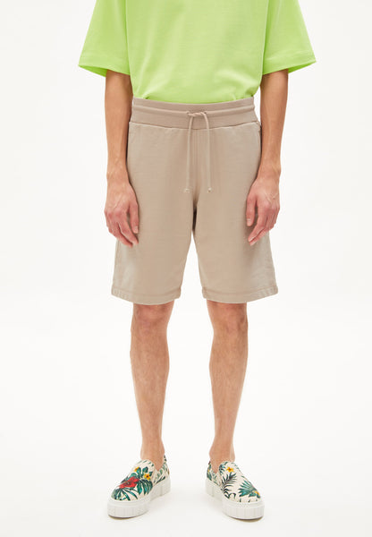 Laadek Premium Sweat Shorts - Sand Stone