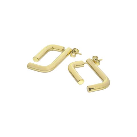 Bandhu Linked Earrings - Gold