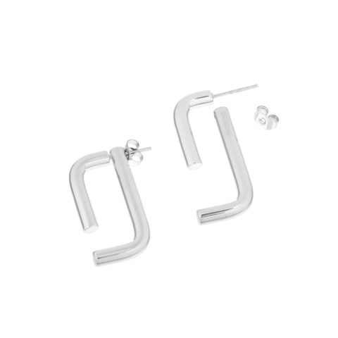 Bandhu Linked Earrings - Silver