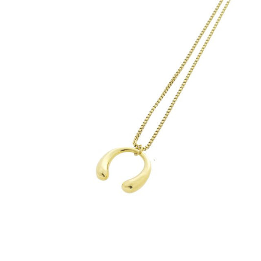 Bandhu Round Melt Necklace - Gold