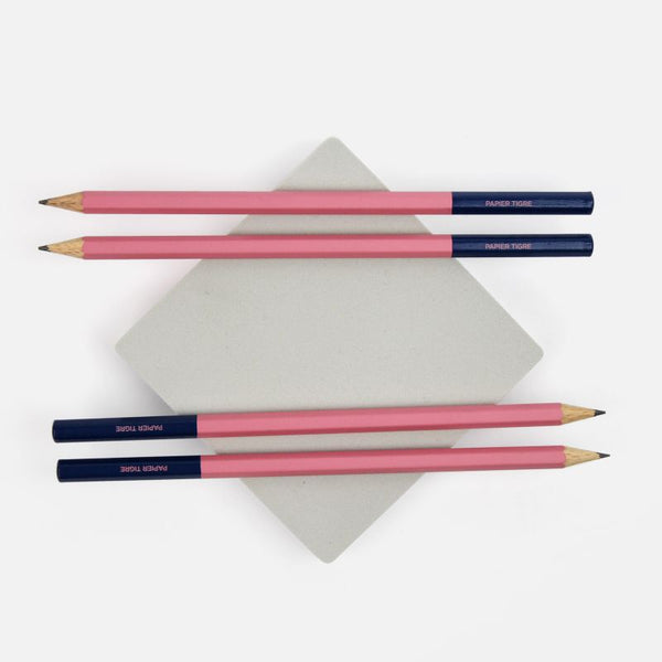 Papier Tigre Pencil - Pink/Navy