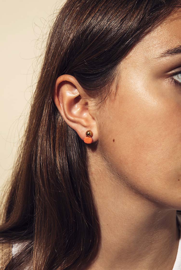 Smack Earrings - Ivory