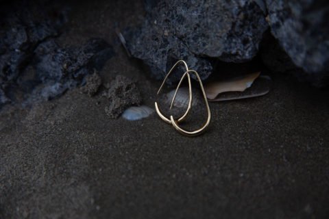 Bandhu Teardrop Earrings - Gold